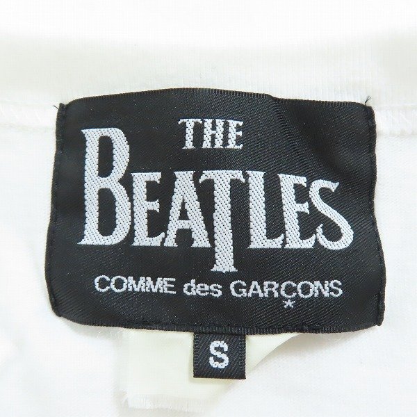☆The Beatles x COMME des GARCONS/ビートルズ × コムデギャルソン Tシャツ AD2020/VB002/S /LPLの画像3