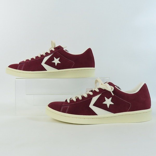 【未使用】converse/コンバース PRO-LEATHER SUEDE OX プロレザー スエード オックス 32659902/27.0 /080の画像4