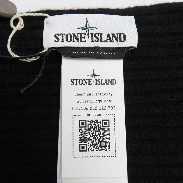 【未使用】STONE ISLAND/ストーンアイランド マフラー7715N15B5 /000の画像3