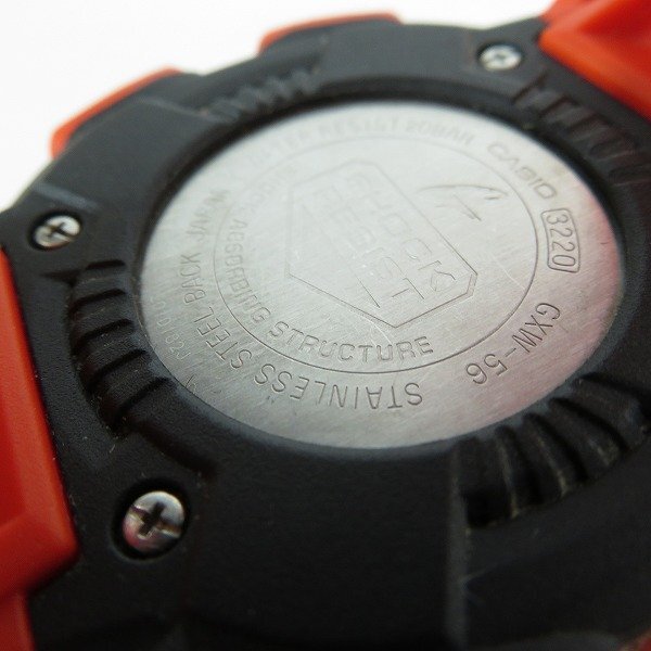 G-SHOCK/Gショック GX Series 2層ウレタンベゼル ソーラー 腕時計 オレンジ GXW-56-4JF /000の画像8