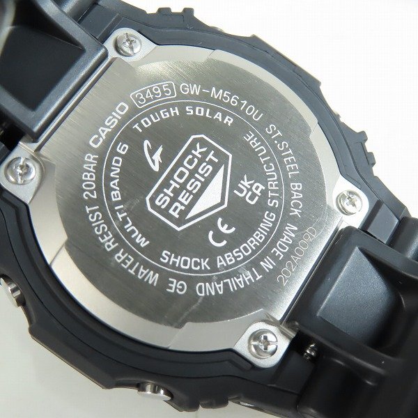 G-SHOCK/Gショック スーパーイルミネーター タフソーラー GW-M5610U-1CJF /000_画像4