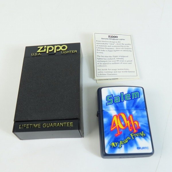 ZIPPO/ジッポー Salem/セーラム 40 Years Fresh 1995年製 /LPLの画像8