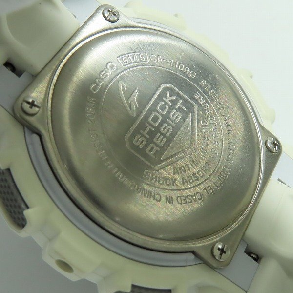 G-SHOCK/Gショック BIG CASE/ビッグケース ホワイト/ローズゴールド GA-110RG-7AJF /000_画像4