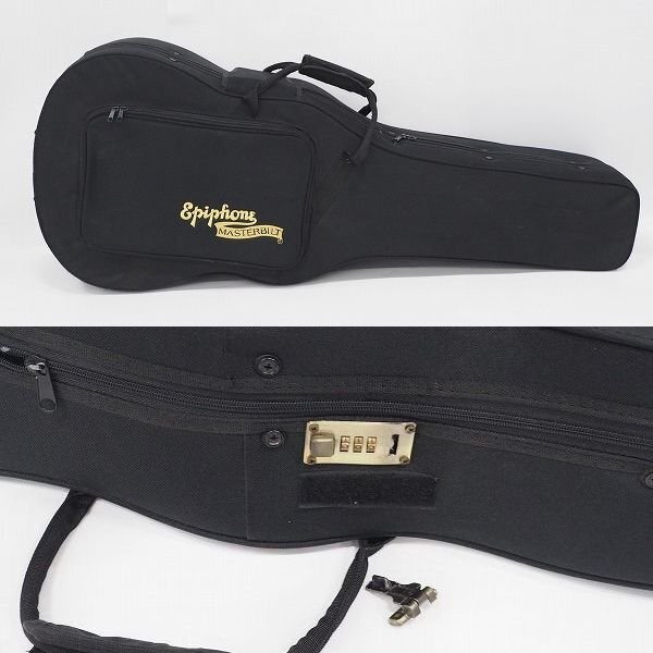 ★【難有り】Epiphone/エピフォン MASTERBILT AJ-500MVS アコースティックギター/アコギ セミハードケース付 同梱×/180_画像10