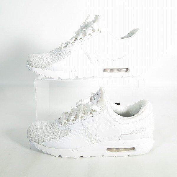 【未使用】NIKE/ナイキ AIR MAX ZERO ESSENTIAL エアマックス 876070-100 26.5 /080_画像4