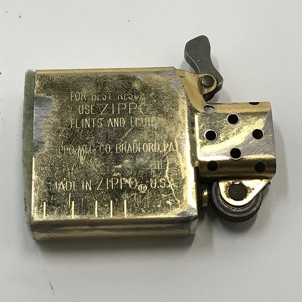 ZIPPO/ジッポー カウボーイデザイン ゴールド 1995年製 /LPLの画像6