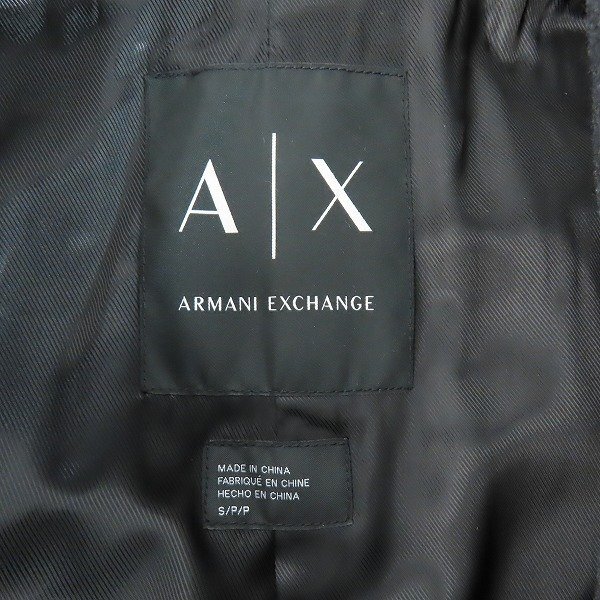 ☆ARMANI EXCHANGE/アルマーニエクスチェンジ Pコート/S /080の画像3