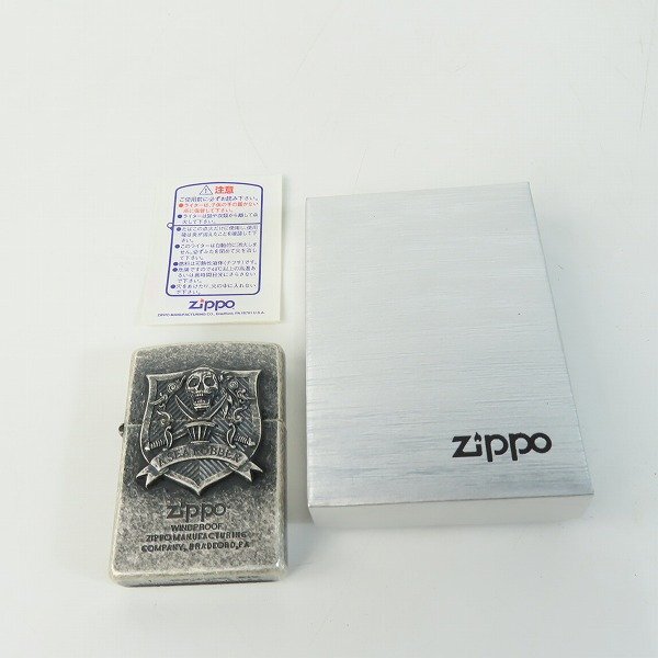 ZIPPO/ジッポー ASEA ROBBER/アジアの泥棒 骸骨/スカル メタル貼り 1998年製 /LPLの画像7