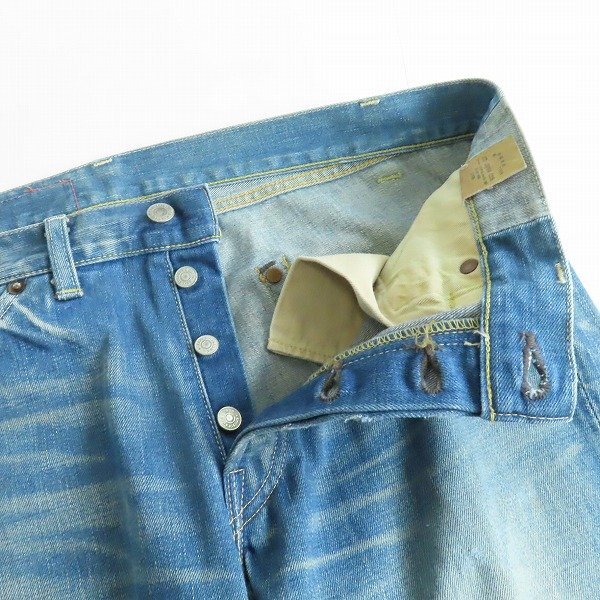 LEVI'S/リーバイス 1955モデル 復刻 501XX 日本製 赤耳 デニムパンツ 55501 J22/W34 /060の画像3