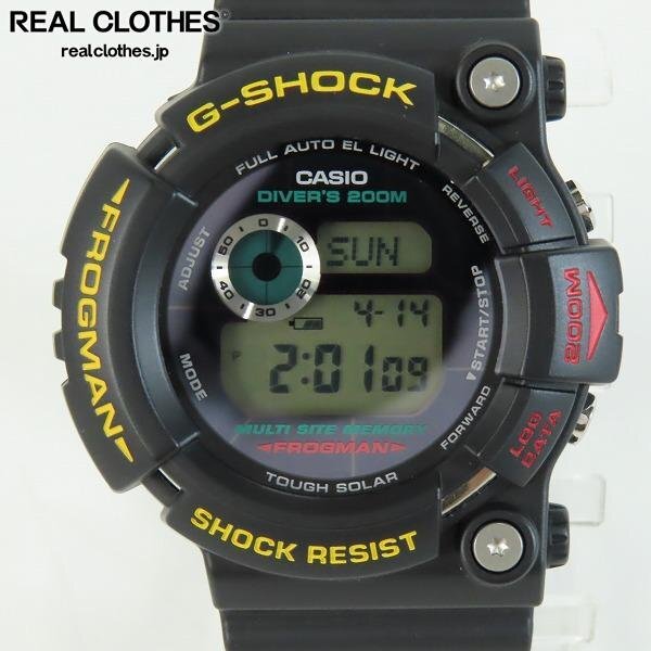 G-SHOCK/Gショック FROGMAN/フロッグマン ファイナルエディション タフソーラー GW-200Z-1JF /000の画像1