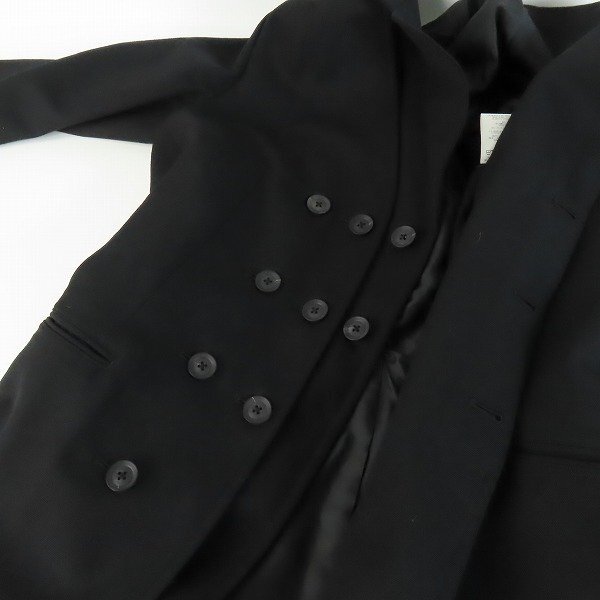 ☆yohji yamamoto pour homme/ヨウジヤマモトプールオム 21AW 前二重比翼アーミーJKT ジャケット HX-J07-101/3 /080