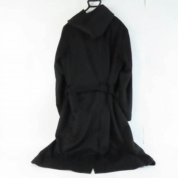 ☆REGULATION Yohji Yamamoto MEN/ヨウジヤマモト BEAVER 4BUTTON SINGLE HOODED COAT W/CA コート HR-C03-142/3 /080