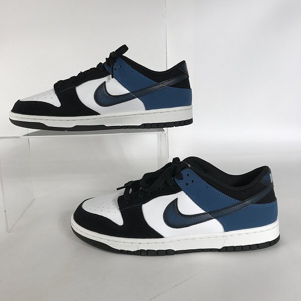 【未使用】NIKE/ナイキ DUNK LOW/ダンクロー RETRO NAS Industrial Blue FD6923-100/27.5 /080_画像4