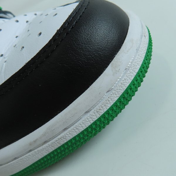 NIKE/ナイキ AIR JORDAN 1 RETRO HIGH OG CELTICS LUCKY GREEN/セルティックス ラッキー グリーン DZ5485-031/27 /080の画像7