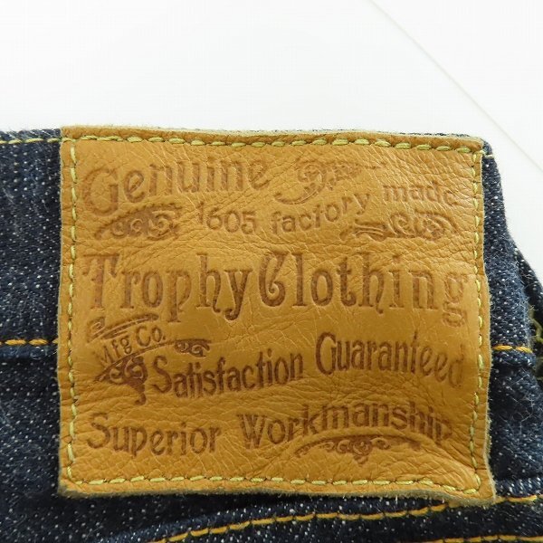 TROPHY CLOTHING/トロフィークロージング デニムパンツ/34 /060の画像3