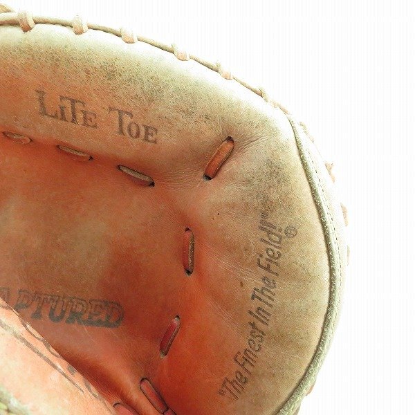 Rawlings/ローリングス CAPTURED LITE TOE 軟式用 キャッチャーミット 捕手用グローブ /080の画像5