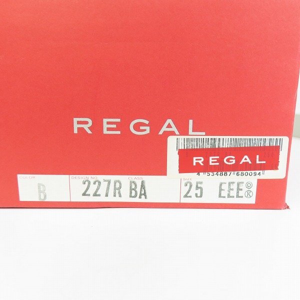 REGAL/リーガル モンクストラップ レザーシューズ 227R/25.0 /080の画像10