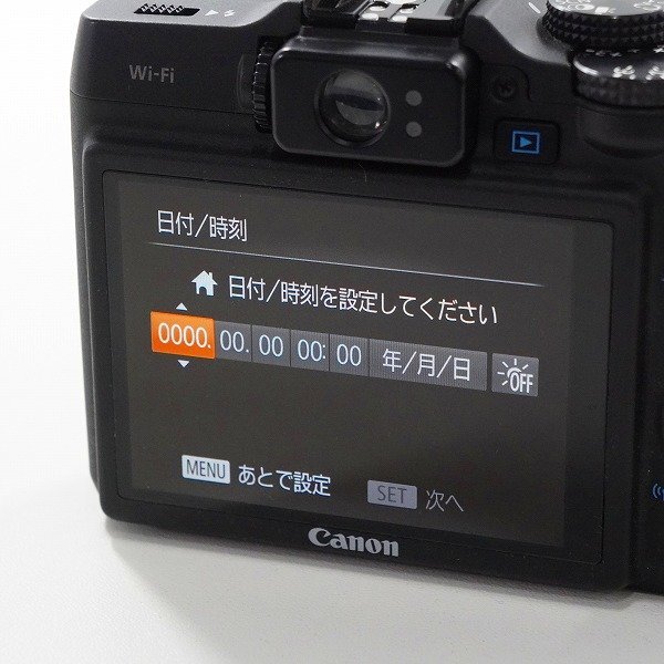 Canon/キャノン PC2010 PowerShot G16 パワーショット コンパクトデジタルカメラ 簡易動作確認済み /000の画像7