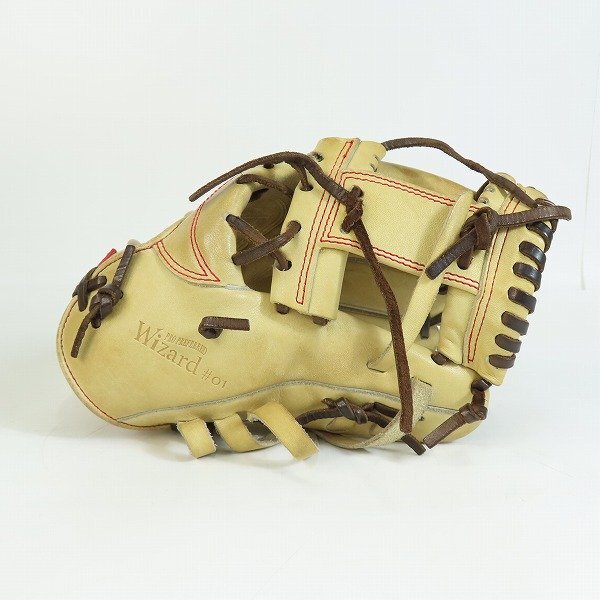 【難あり】Rawlings/ローリングス PRO PREFERRED/プロプリファード ウィザード 硬式 内野手用 グラブ/グローブ GH1PWN52MG /080の画像2