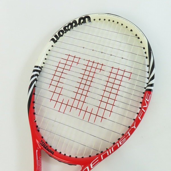Wilson/ウィルソン SIX ONE NINETY FIVE BLX/PRO STAFF CLASSIC BEAM/硬式テニスラケット 2点セット 同梱×/D1Xの画像3