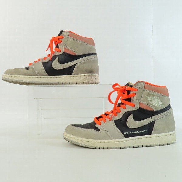 NIKE/ナイキ AIR JORDAN 1 RETRO HIGH OG HYPER CRIMSON/エアジョーダン1 レトロ ハイ ハイパークリムゾン 555088-018/28 /080の画像4