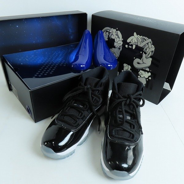 【未使用】NIKE/ナイキ AIR JORDAN 11 RETRO SPACE JAM エアジョーダン11 スペースジャム 378037-003/27.0 /080の画像8