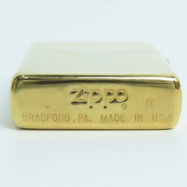 ZIPPO/ジッポー SOLID BRASS/ソリッドブラス POLICE OFFICER LOS ANGELES/ロサンゼルス市警 1993年製 /LPLの画像4