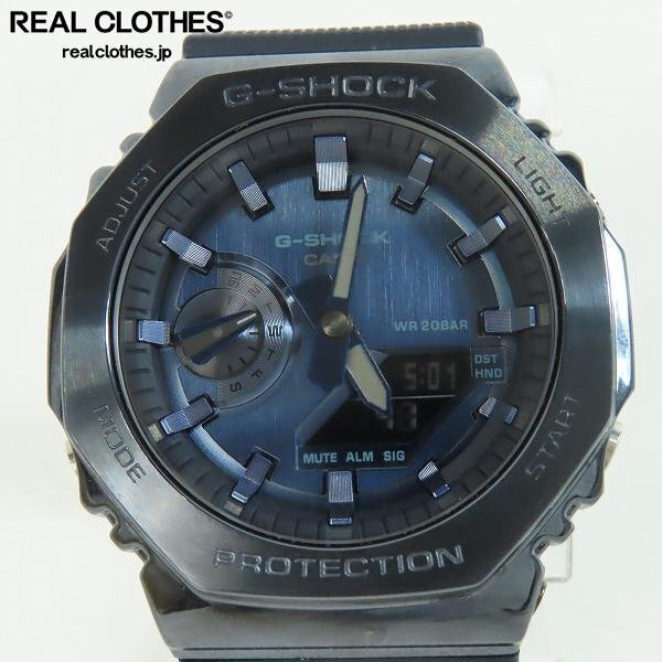G-SHOCK/Gショック メタルカバード カーボンコアガード構造 腕時計 ネイビー GM-2100N-2 /000の画像1