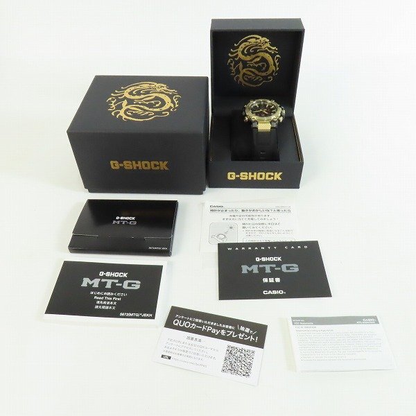 【保証期間内】G-SHOCK/Gショック MT-G 金の龍 MTG-B3000CXD-9AJR /000の画像9