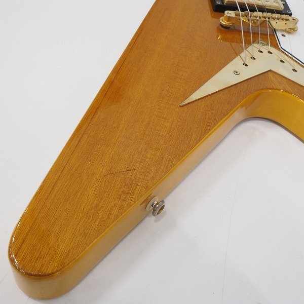 ★Epiphone/エピフォン 1958 Korina Flying V/コリーナフライングV エレキギター 同梱×/170の画像7