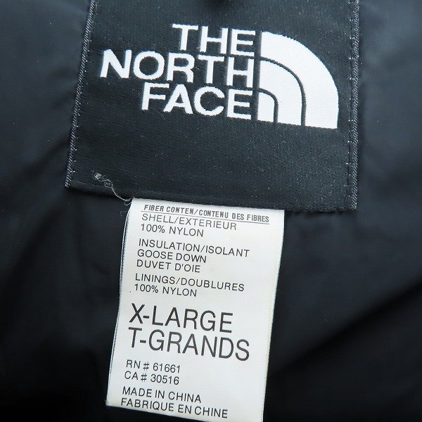 ☆THE NORTH FACE/ノースフェイス ヌプシ ダウンジャケット NF003AS/XL /080_画像3