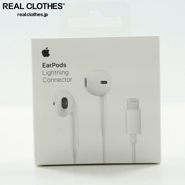 【未開封】Apple/アップル MMTN2J/A A1748 EarPods Lightning Connector イヤーポッズ イヤホン /000の画像1