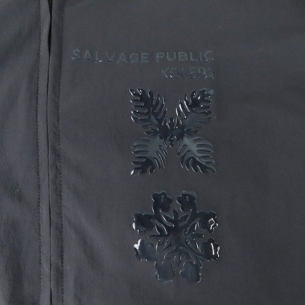 ☆【未使用】SALVAGE PUBLIC Kolepa/サルベージ パブリック コレパ Makani Nylon 4way Blouson/ブルゾン ブラック SVKS3006/M /060の画像5