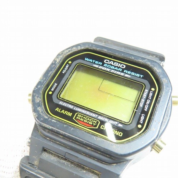 【ジャンク/動作未確認】G-SHOCK/G-ショック 腕時計 DW-5600E /000の画像5