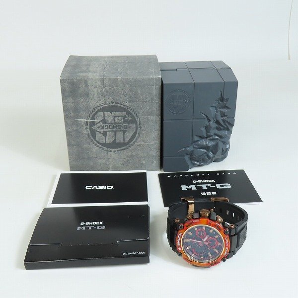 G-SHOCK/Gショック MT-G 40th Anniversary Flare Red/フレアレッド MTG-B3000FR-1AJR /000の画像9