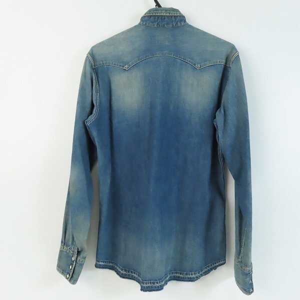 ☆LEVIS/リーバイス VINTAGE CLOTHING ショートホーン ウエスタンデニムシャツ 60504-00/L /060の画像2