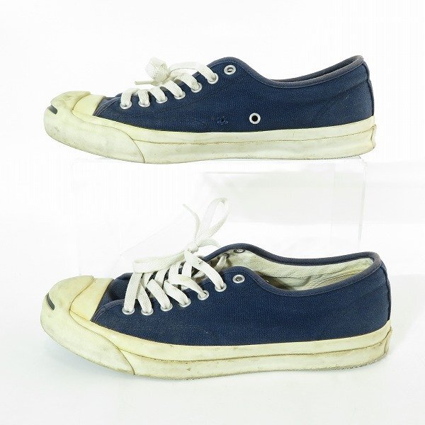 CONVERSE/コンバース JACK PURCELL/ジャックパーセル スニーカー ネイビー 1CJ801 26.5 /080の画像4