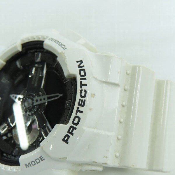 G-SHOCK/G-ショック BIG CASE ホワイト&ブラックシリーズ GA-110GW-7AJF【動作未確認】 /000の画像6