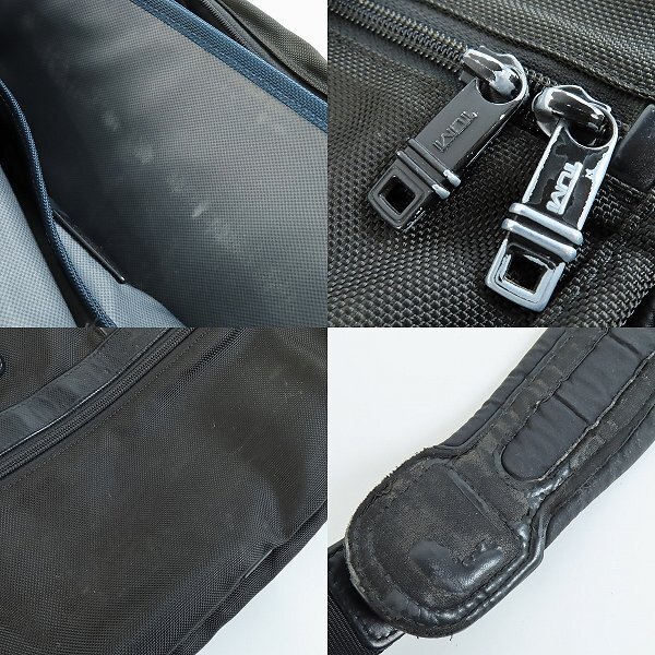 【難有り】TUMI/トゥミ ALPHA 2/アルファ 2 エクスパンダブル オーガナイザー 2wayブリーフケース 26141D2 /080の画像8