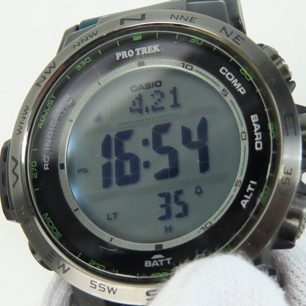 CASIO/カシオ PRO TREK Climber Line プロトレック 電波ソーラー PRW-35Y-3JF /000の画像5