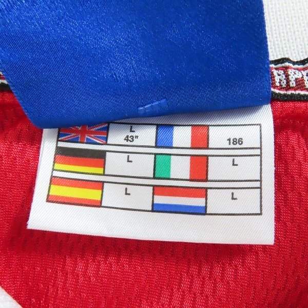 ☆UMBRO/アンブロ マンチェスター ユナイテッド 1999 UEFAチャンピオンズリーグ 優勝記念 ユニフォーム/L /LPL_画像4