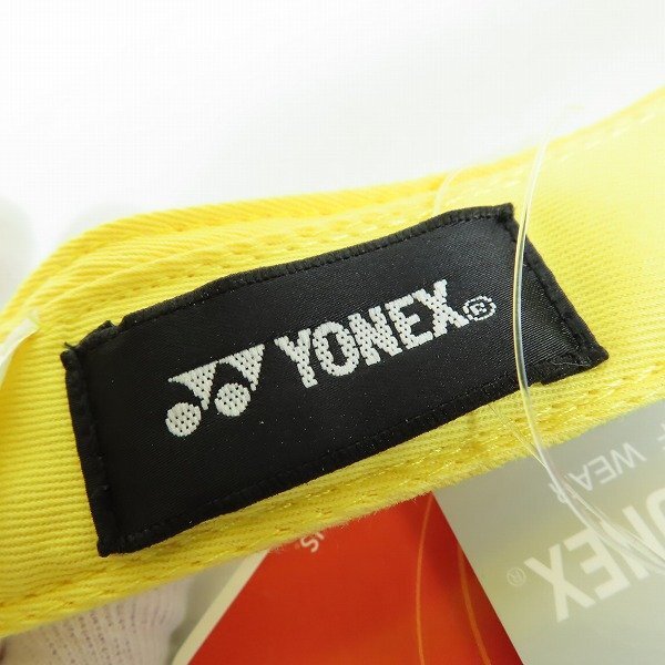 【未使用】YONEX/ヨネックス サンバイザー GC024Y /000_画像6