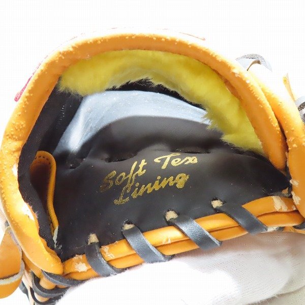 【未使用】Rawlings/ローリングス 左投げ 少年軟式 オールポジション用 グローブ/グラブ RJ-T4M /080の画像9