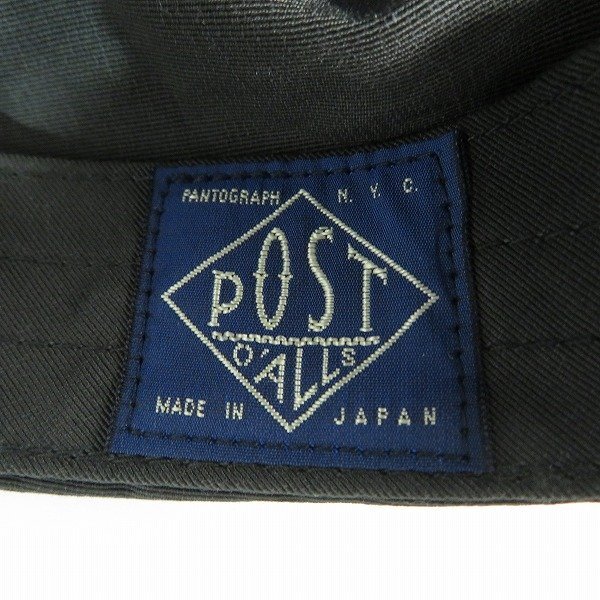 POST OVERALLS/ポストオーバーオールズ Ball Cap/ボールキャップ 3903-SF2 /000の画像6