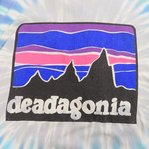 ☆GRATEFUL DEAD/グレイトフルデッド 90s頃 ヴィンテージ Deadagonia プリント タイダイ バンドTシャツ /XL /LPLの画像4