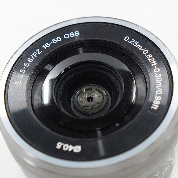 SONY/ソニー SELP1650 E 3.5-5.6/PZ 16-50 OSS シルバー Eマウント用 標準ズームレンズ カメラ レンズ AF動作確認済み /000の画像3