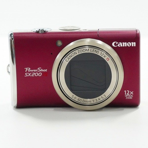 Canon/キャノン PC1339 PowerShot SX200IS パワーショット コンパクトデジタルカメラ 簡易動作確認済み /000の画像2