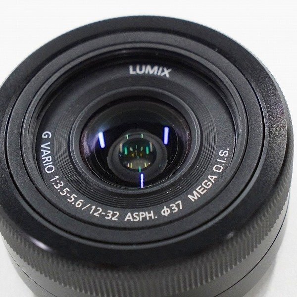 Panasonic/パナソニック H-FS12032 LUMIX G VARIO 1:3.5-5.6/12-32 ASPH. MEGA O.I.S. カメラ レンズ 動作確認済み /000の画像3