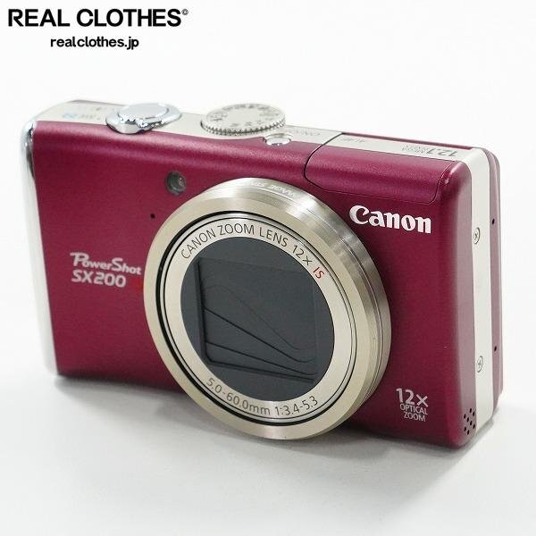 Canon/キャノン PC1339 PowerShot SX200IS パワーショット コンパクトデジタルカメラ 簡易動作確認済み /000の画像1