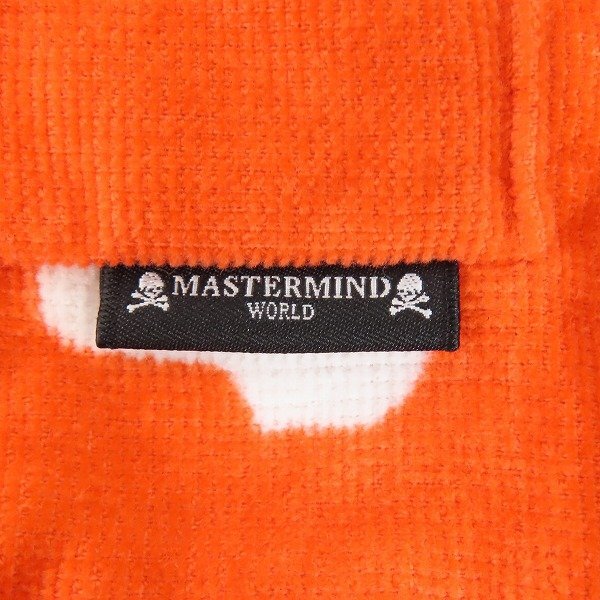 ☆MASTERMIND WORLD/マスターマインドワールド スカル ジップアップパーカー MW21S06-BL003-004/M /060_画像4